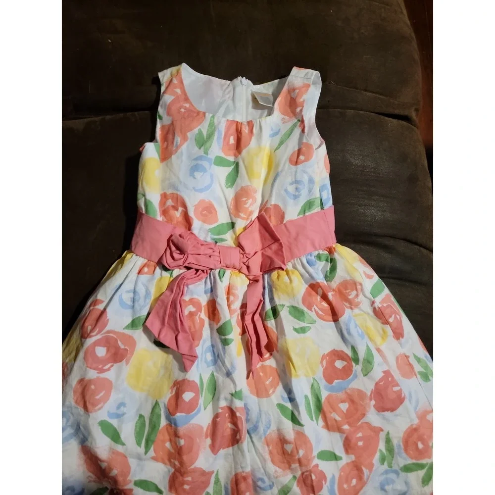 Gymboree outlet picnic party‎ spring Easter floral dress size 4
